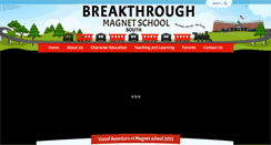 Desktop Screenshot of breakthroughmagnetschool.org